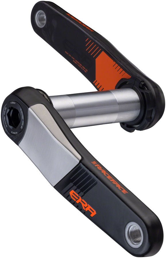 RaceFace ERA Carbon Crankset - 175mm Length - CINCH Interface - 136mm Spindle - Orange - The Lost Co. - Race Face - CK23ERA136ARM175P021 - 821973462318 -