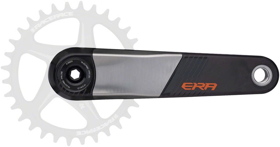 RaceFace ERA Carbon Crankset - 175mm Length - CINCH Interface - 136mm Spindle - Orange - The Lost Co. - Race Face - CK23ERA136ARM175P021 - 821973462318 -