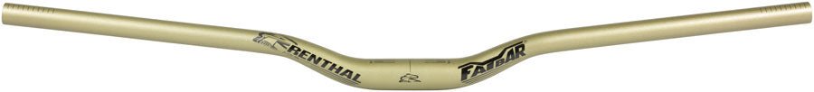 Renthal FatBar Handlebar - 30mm Rise - 800mm Width - 31.8mm Clamp - Gold V3 - The Lost Co. - Renthal - M177-02-007-01 - 765442164498 -