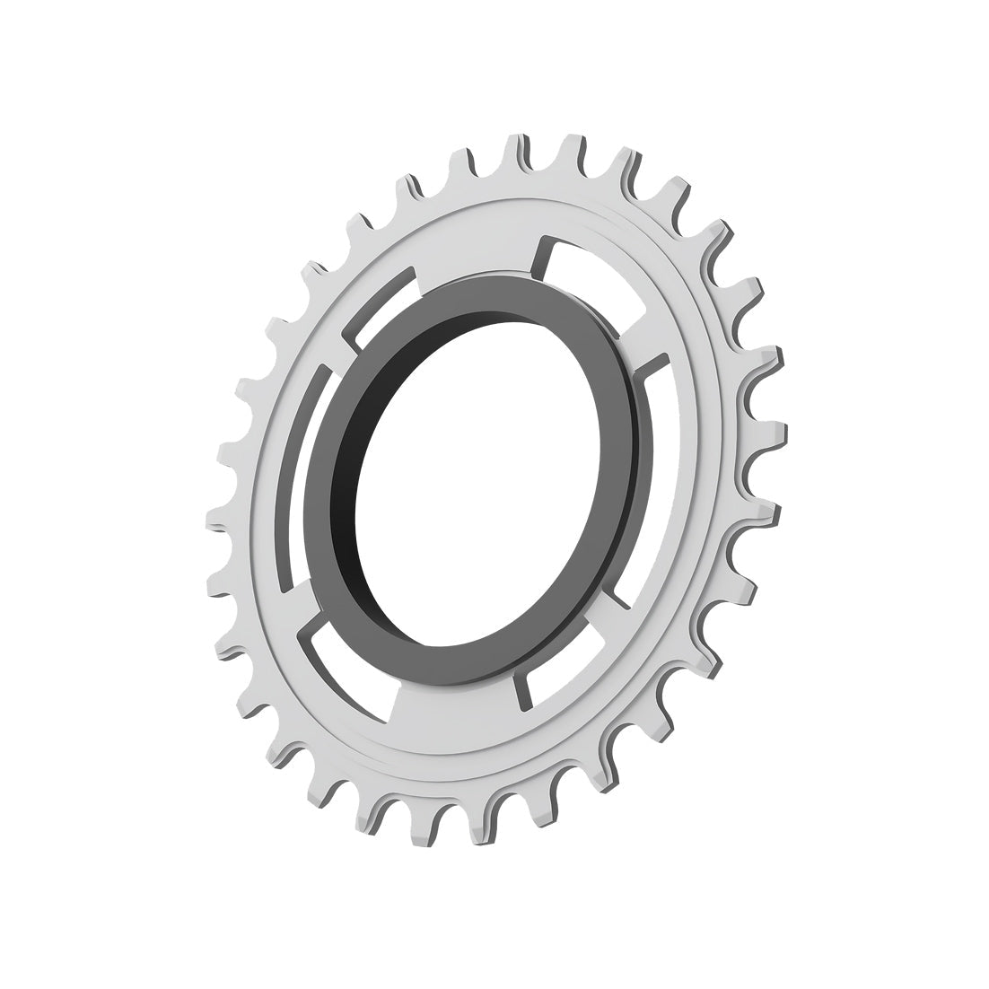 Rimpact Chain Damper Chainring 36t Silver - The Lost Co. - Rimpact - CD-CR-36T - 5065015305729 -