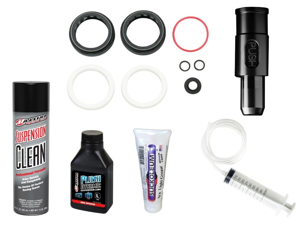 RockShox 35mm Fork Lower Leg Service Kit - Fits 35mm Pike, Lyrik, Yari, BoXXer, SID, 35, etc - The Lost Co. - The Lost Co -