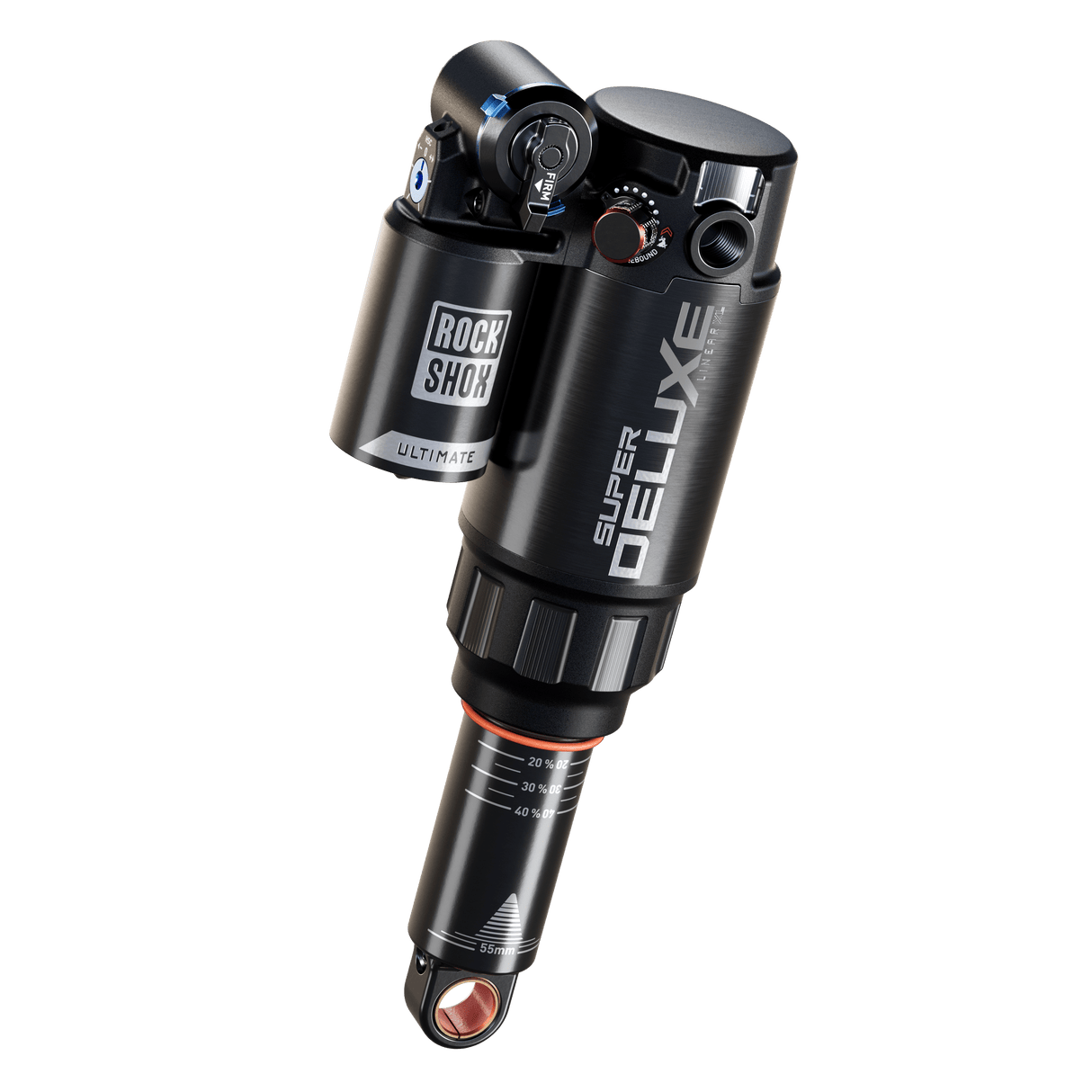 RockShox Super Deluxe Ultimate - RC2T - HBO - 205x60 - Santa Cruz Vala (2025+) - D1 - The Lost Co. - RockShox - 00.4118.551.029 - 710845930997 -