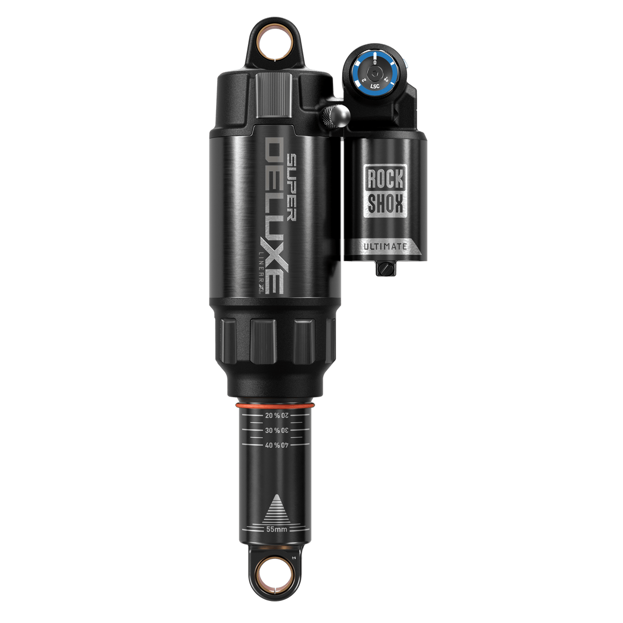 RockShox Super Deluxe Ultimate - RC2T - HBO - 230x57.5 - Santa Cruz Bronson 5 (2025+) - D1 - The Lost Co. - RockShox - 00.4118.551.031 - 710845931017 -