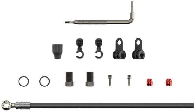 SRAM Disc Brake Hose Kit - Silver Banjo, 2000mm - The Lost Co. - SRAM - 00.5318.038.000 - 710845882197 - -