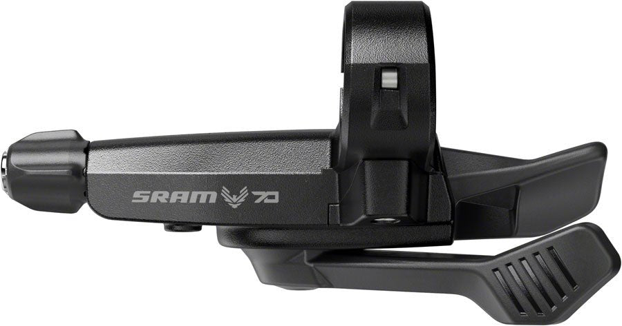 Dérailleur SRAM Eagle 70 T-Type Trigger Shifter 12 Vitesses - Pince Intégrée, Noir - Pour VTT