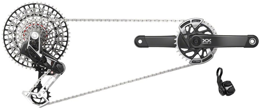 SRAM XX T-Type AXS Power Meter Groupset - 165mm - D2 - The Lost Co. - SRAM - 00.7918.412.005 - 710845928826 -
