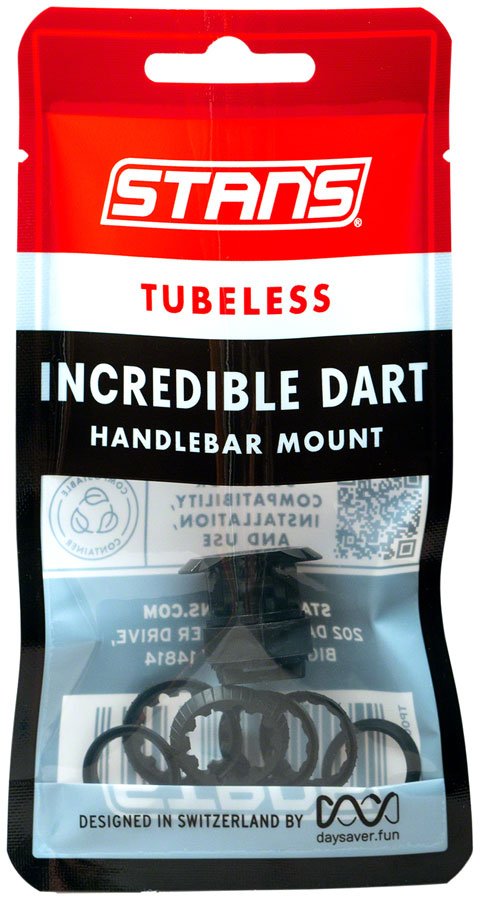 Stan's NoTubes Incredible Dart Tubeless Repair Tool - Handlebar Mount - The Lost Co. - Stan's No Tubes - TP0033 - 847746066453 -