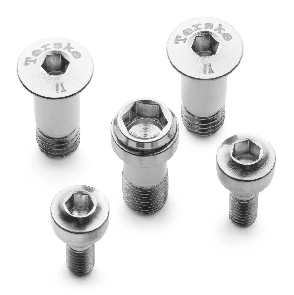 Terske Bolt Kit Rear Derailleur Transmission G Natural Ti - The Lost Co. - Terske - BK - RD - TXG - NAT - B - TE3630 -