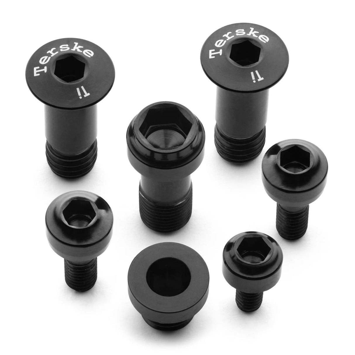 Terske Bolt Kit Rear Derailleur Transmission X Black - The Lost Co. - Terske - BK - RD - TXX - BLK - B - TE3628 -