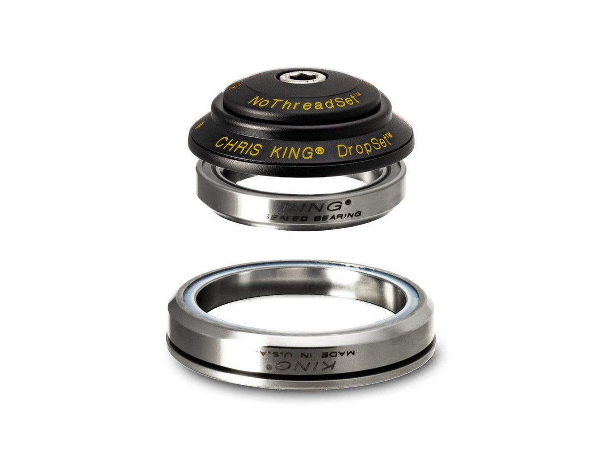 2021 Chris King DropSet 3 Headset - The Lost Co. - Chris King - CBBY1 - 841529104349 - Two Tone Black and Gold -