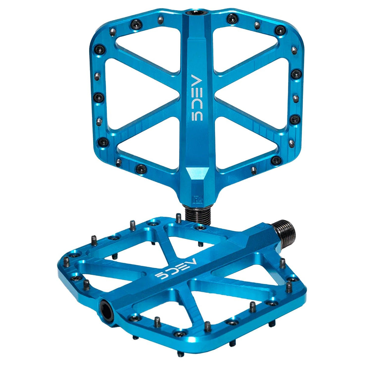 Teal mtb fashion pedals