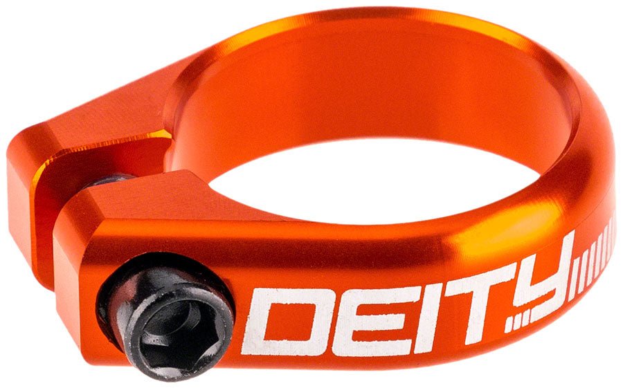 DEITY Circuit Seatpost Clamp - 38.6mm Orange - The Lost Co. - Deity - B-DY5125 - 817180025125 - -