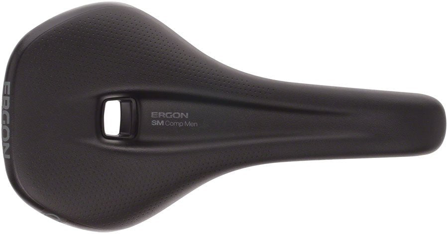 Ergon SM Comp Men's Saddle - Steel Rails - Stealth Black - Medium/Large - The Lost Co. - Ergon - SA0739 - 4260477067739 - -