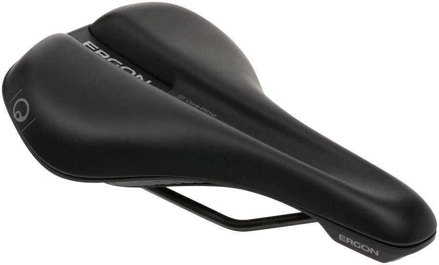 Ergon ST Core Prime Saddle -Black/Gray - Men's Small/Medium - The Lost Co. - Ergon - SA0283 - 4260477067548 - -