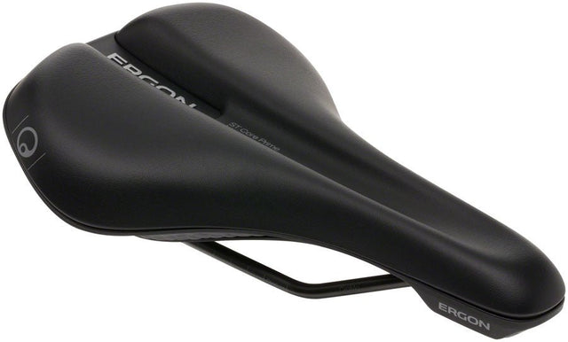 Ergon ST Core Prime Saddle -Black/Gray - Men's Small/Medium - The Lost Co. - Ergon - SA0283 - 4260477067548 - -