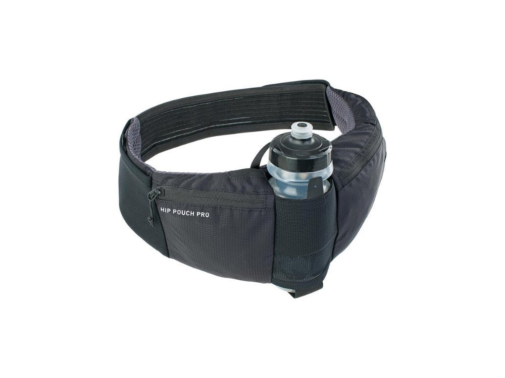 EVOC Hip Pouch Pro + Drink Bottle, Bag, 1.5L, Black - The Lost Co. - EVOC - 102510100 - -
