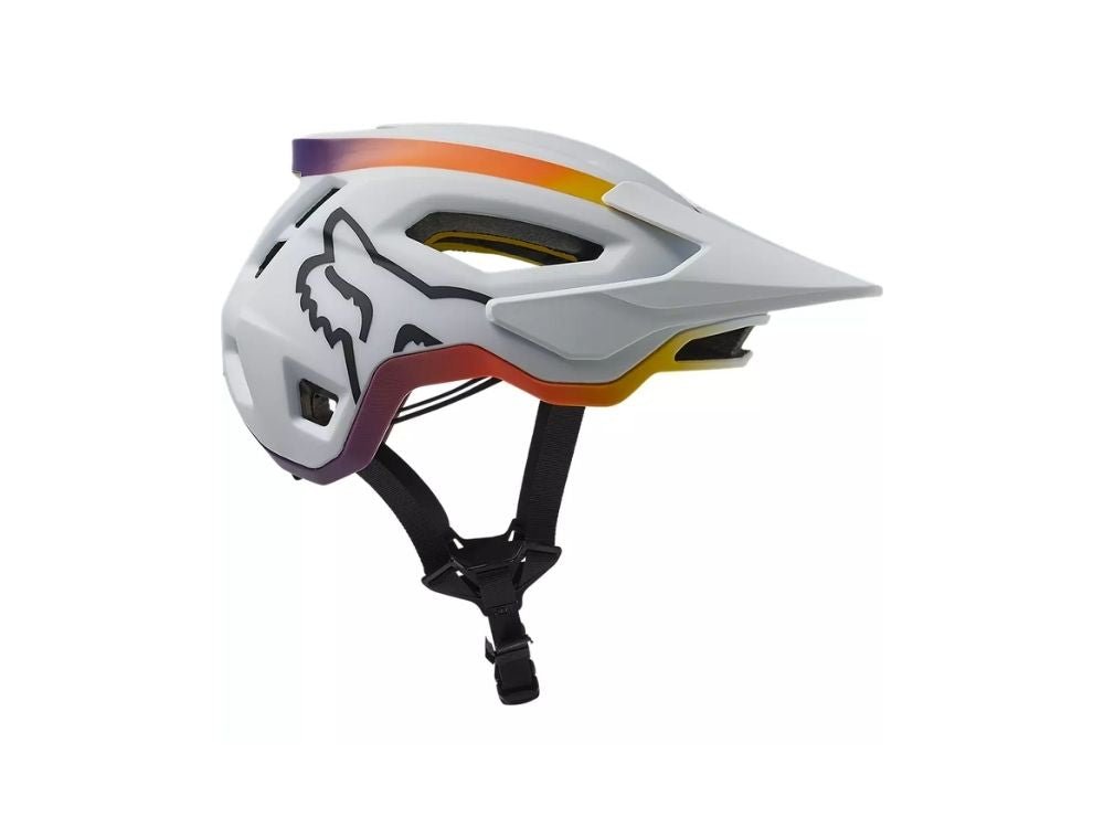 Fox Casco MTB Enduro Speedframe Vnish - Bianco