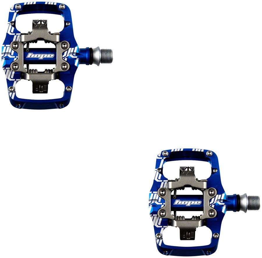 Hope TC Union Clip Pedals - Blue - The Lost Co. - Hope - PD2326 - 5056454903812 - -