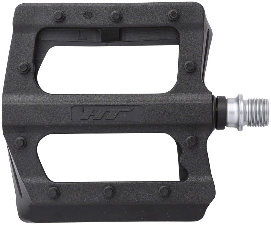 HT Components PA12 Pedals - Platform Composite 9/16" Black - The Lost Co. - HT Components - PD1472 - 4711126201795 - -