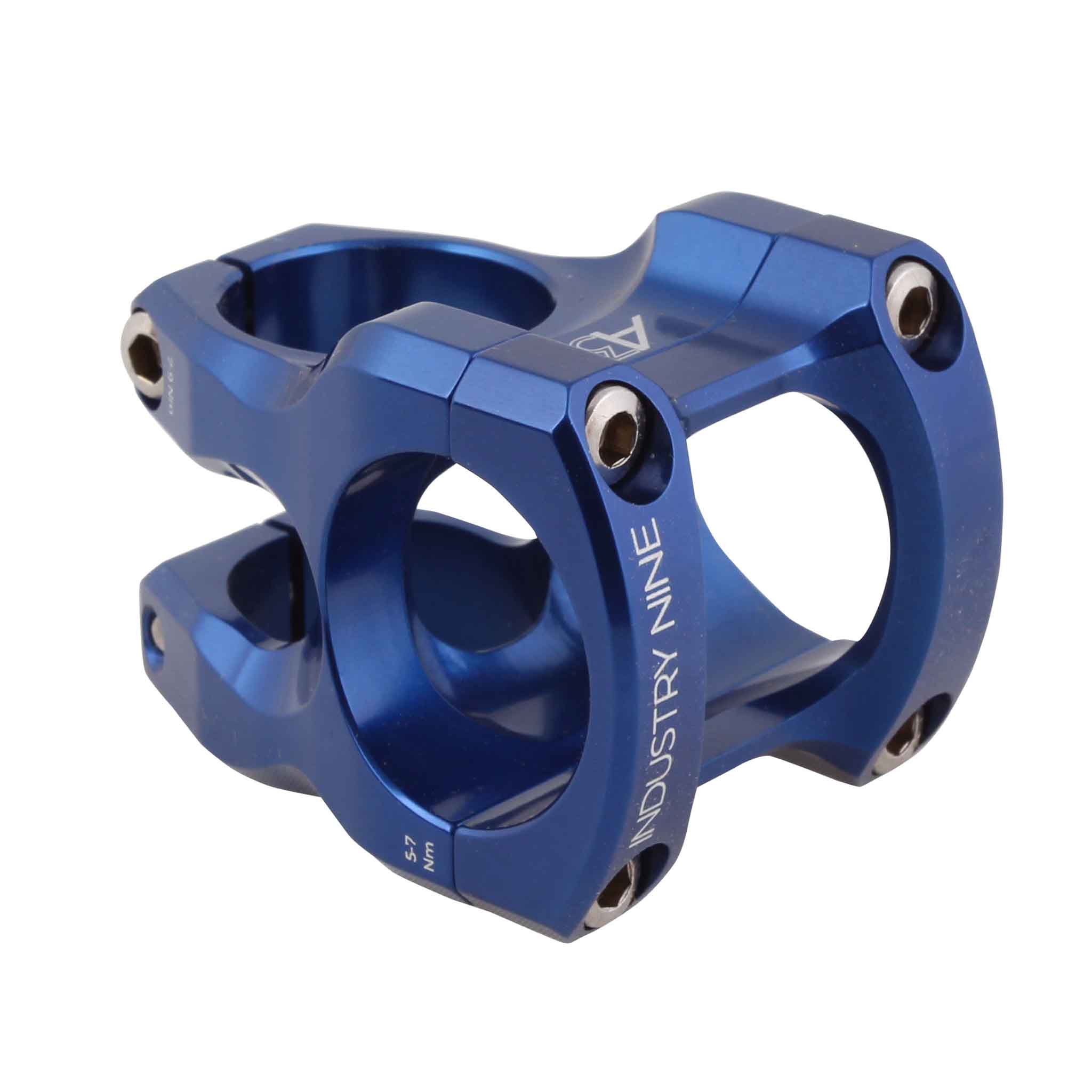 INDUSTRY NINE ステム 78mm + PNW グリップ Industry Nine A318 Stem - 31.8mm Clamp - 30mm Length - Blue – The