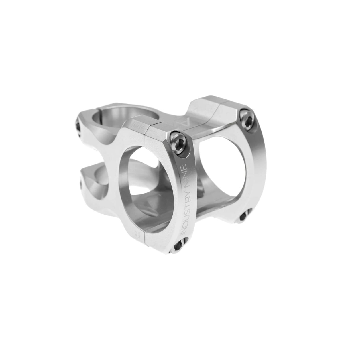 Attacco Manubrio Industry Nine A35, Nero/rosa, 35.0mm X 32mm, Angolo 9°, Per Mountain Bike