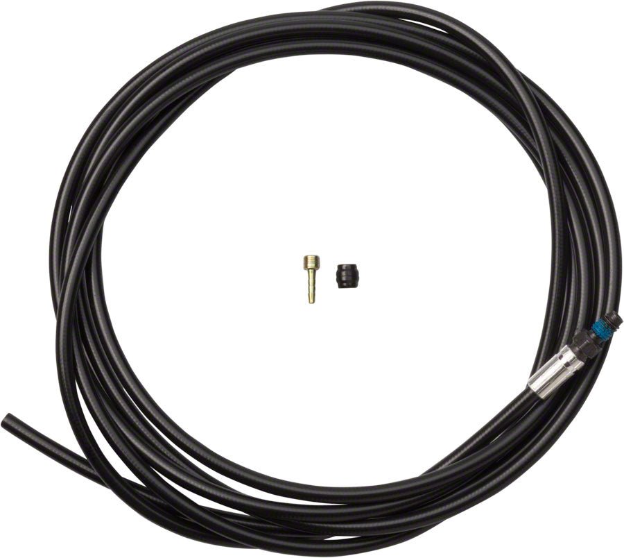 Magura Hydraulic Brake Hose - 2500mm For MT Sport MT2 0-Degree Pressed Fitting BLK - The Lost Co. - Magura - BR0025 - 4055184038895 - -
