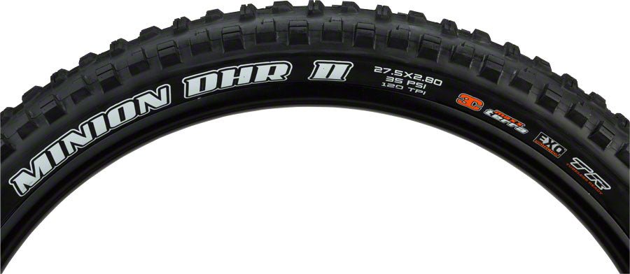 Maxxis Minion DHR II Tire - 27.5 x 2.8 Tubeless Folding BLK 3C Maxx Terra - The Lost Co. - Maxxis - J591266 - 4717784031903 - -