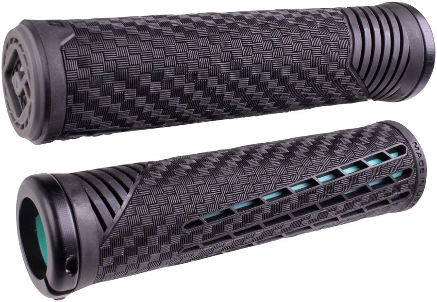 ODI CF Grips - Lock-On Black/Mint - The Lost Co. - ODI - HT9422 - 711484194252 - -