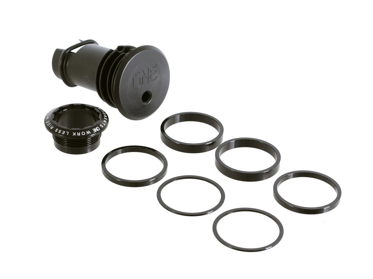 OneUp Components EDC Top Cap - The Lost Co. - OneUp Components - 1C0414BLK - 023362821946 - Black -