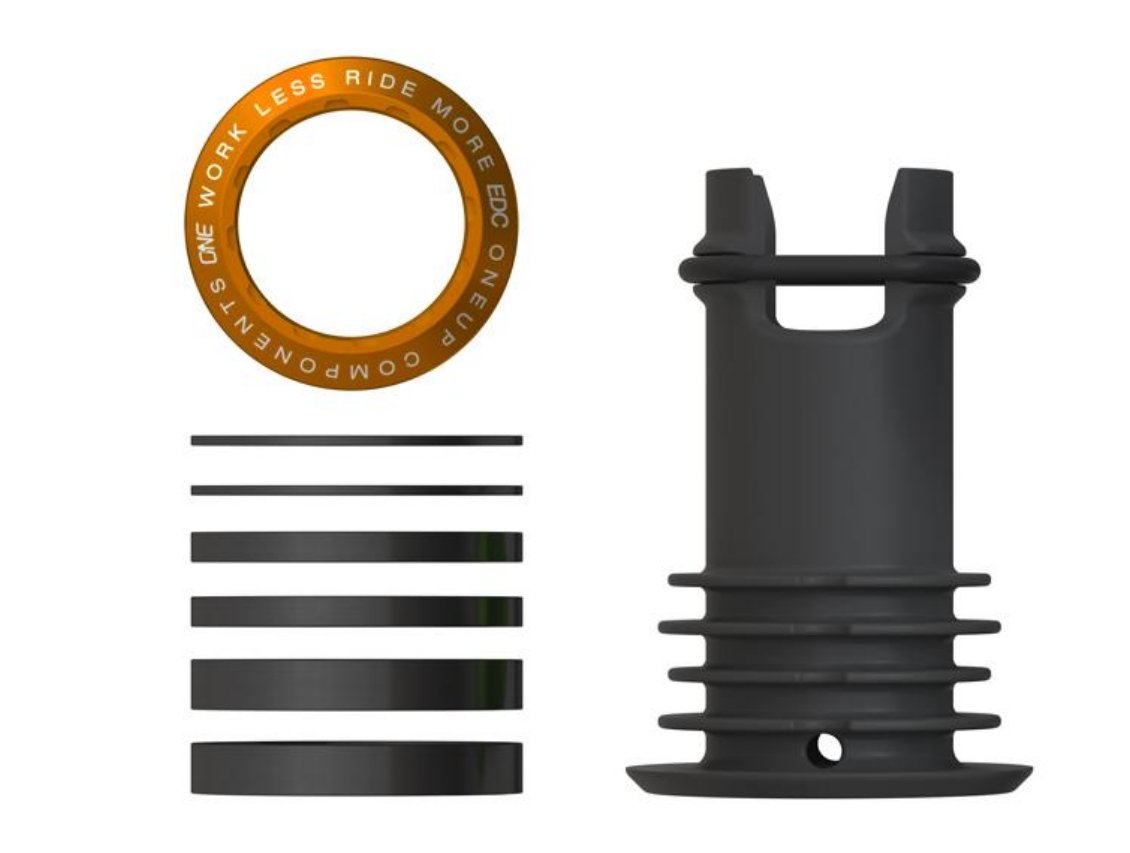 OneUp Components EDC Top Cap - The Lost Co. - OneUp Components - 1C0414ORA - 023562821944 - Orange -