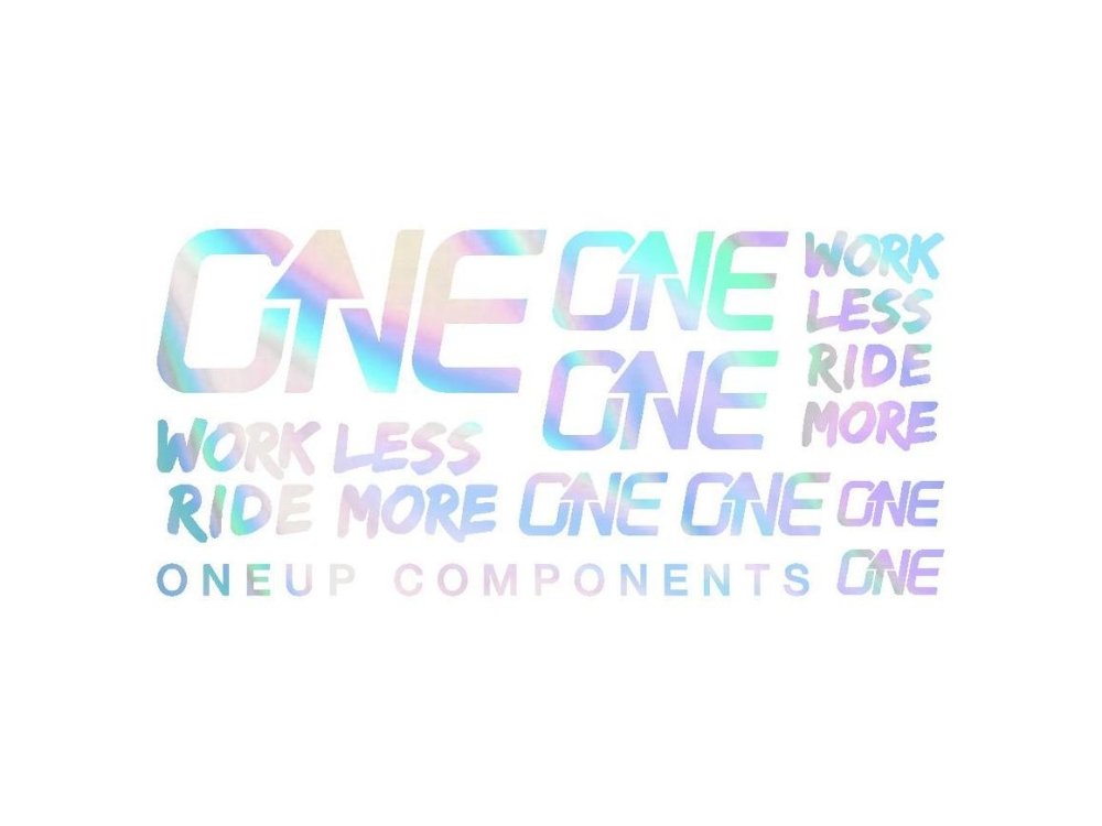 OneUp Decal Kit - The Lost Co. - OneUp Components - 1C0629OIL - 047562821940 - Oil Slick -