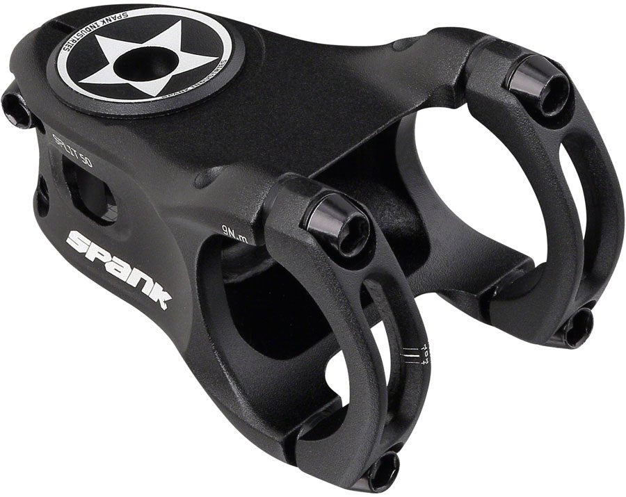 Spank Split 35 Stem - 50mm Length - 35mm Clamp - Black - The Lost Co. - Spank - SM0313 - 4710155964121 - -