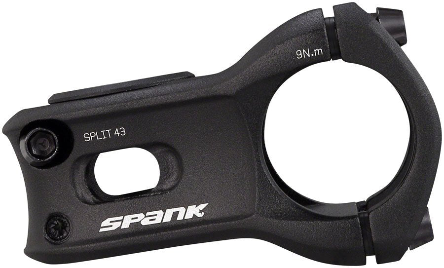 Spank Split Stem - 43mm Length - 31.8mm Clamp - Black - The Lost Co. - Spank - SM3446 - 4710155963926 - -