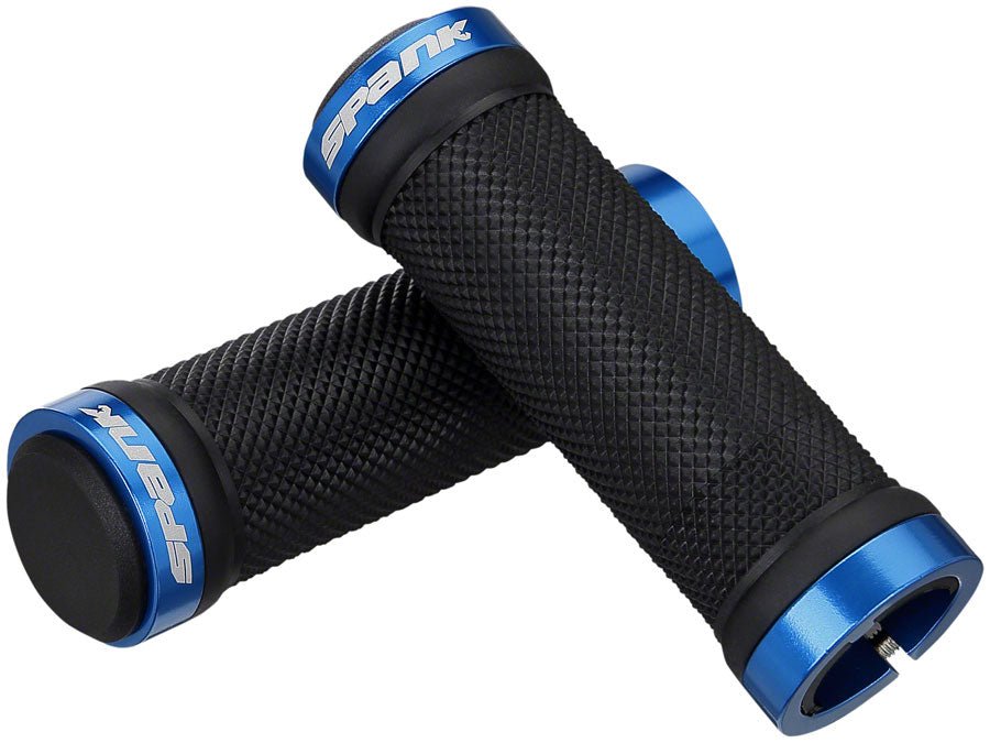 Spank Spoon Grom Grips - Black/Blue - The Lost Co. - Spank - HT0196 - 4717760766522 - -