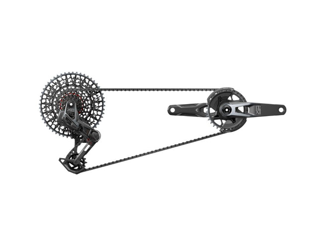 SRAM X0 T-Type Eagle Transmission AXS Groupset - The Lost Co. - SRAM - 00.7918.168.002 - 710845892271 - 165mm -