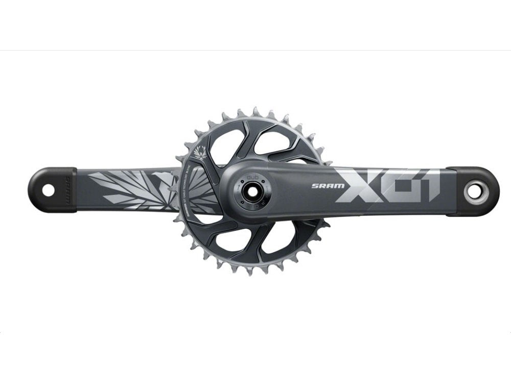 SRAM X01 Eagle Boost Carbon Crankset - 32t - The Lost Co. - SRAM - 00.6118.603.002 - 710845853241 - Lunar/Polar - 175