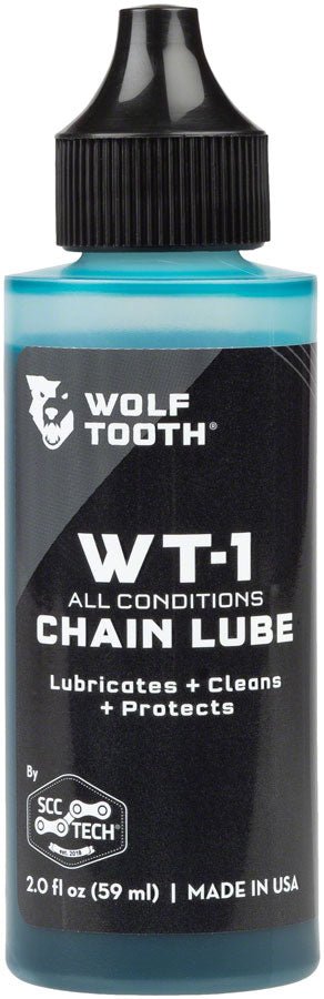 Wolf Tooth WT-1 Chain Lube for All Conditions - 2oz - The Lost Co. - Wolf Tooth - LU0107 - 810006804928 - -