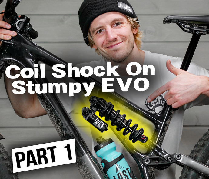 Installing A Coil Shock On A Specialized Stumpjumper EVO