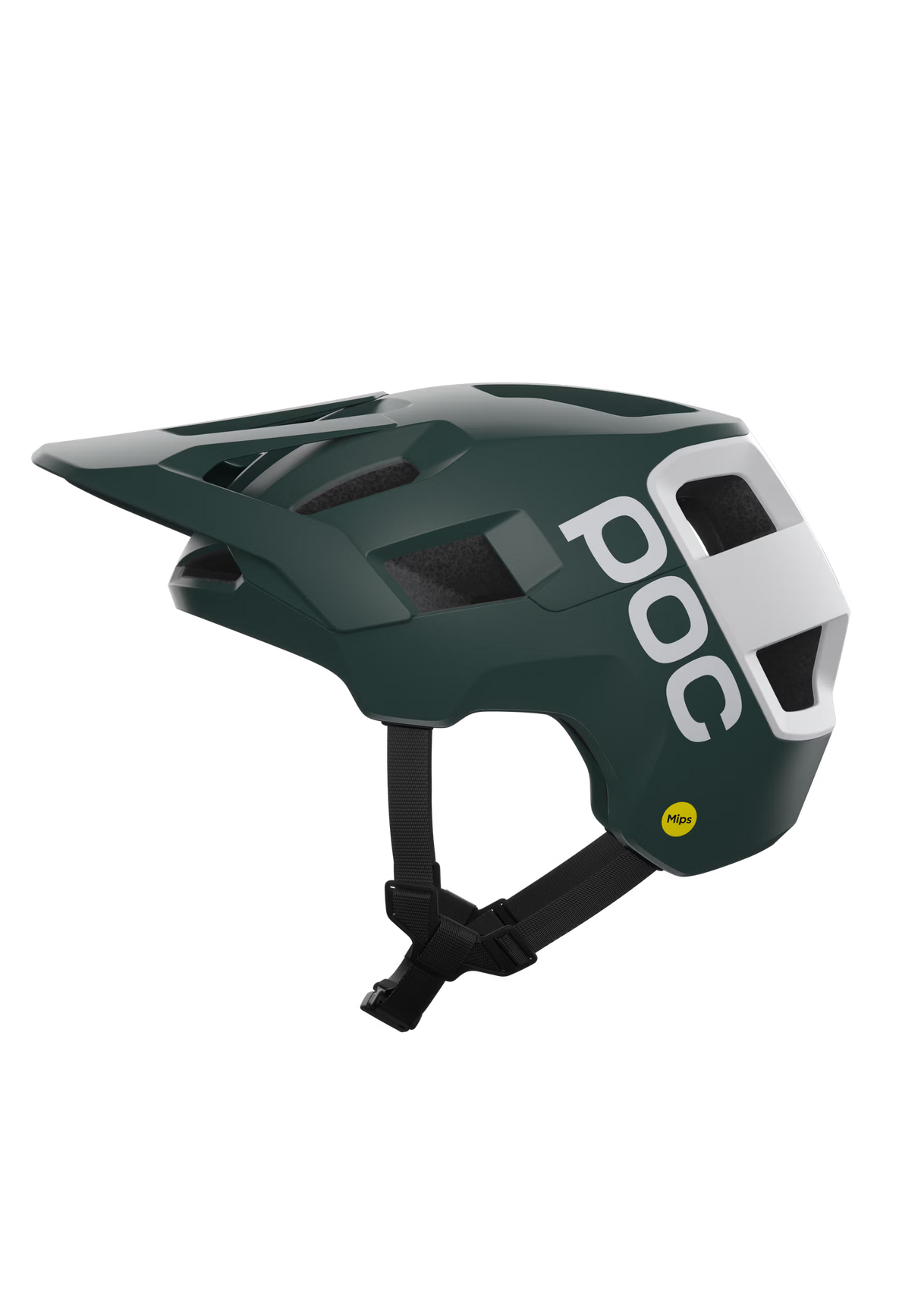POC Kortal Race MIPS Helmet - Pargasite Green / Hydrogen White