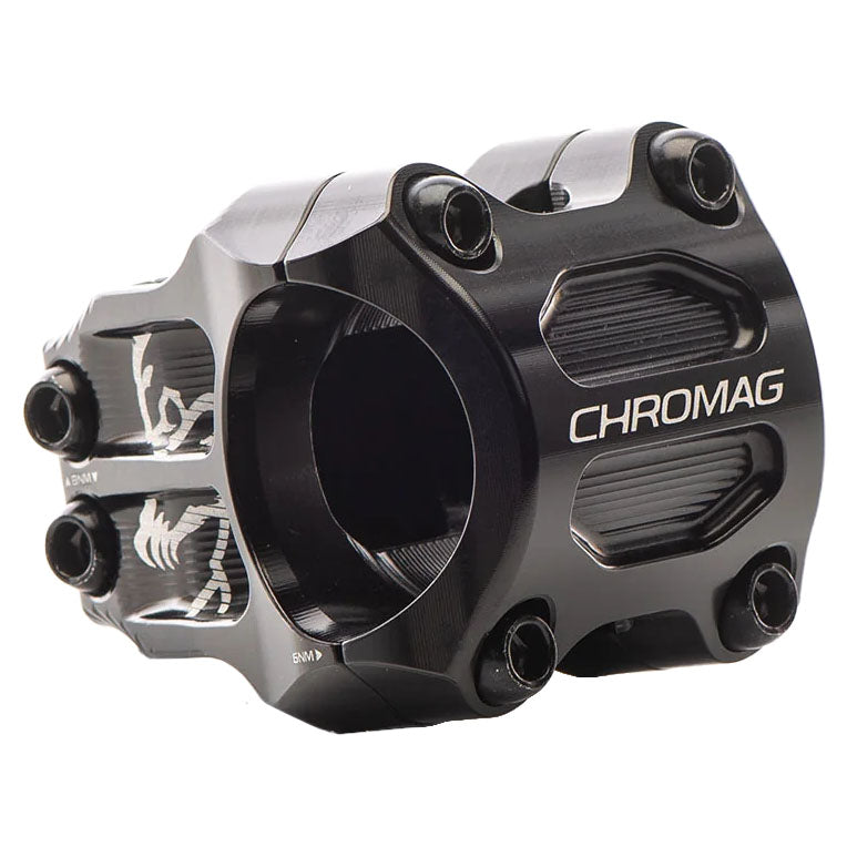 Chromag RIZA Stem (31.8) 0d x 45mm - Black