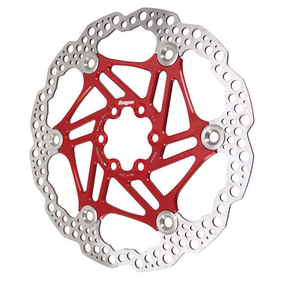 Hope Floating Rotor Floating 140mm Red