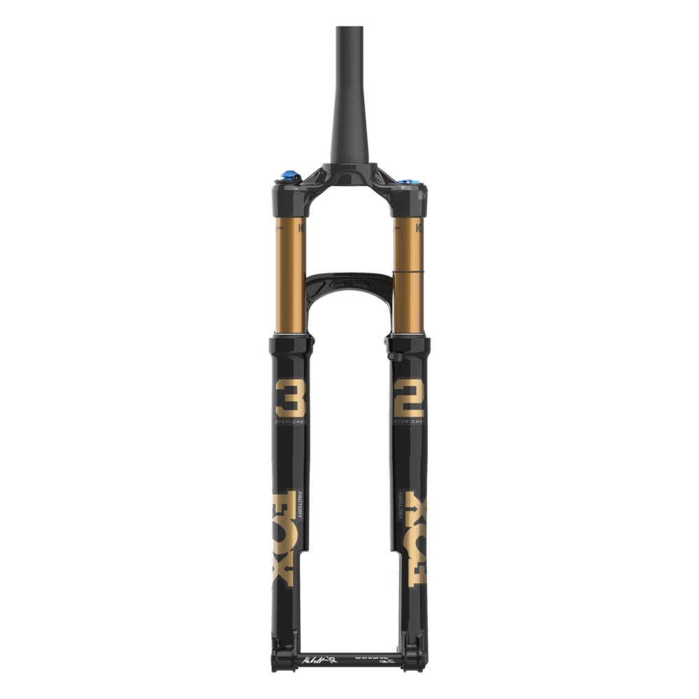2025 Fox 32 Factory Step Cast Fork - Shiny Black - 29" - 100mm - GRIP SL w/ Remote - The Lost Co. - Fox Racing Shox - 910 - 21 - 334 - 821973493220 - 
