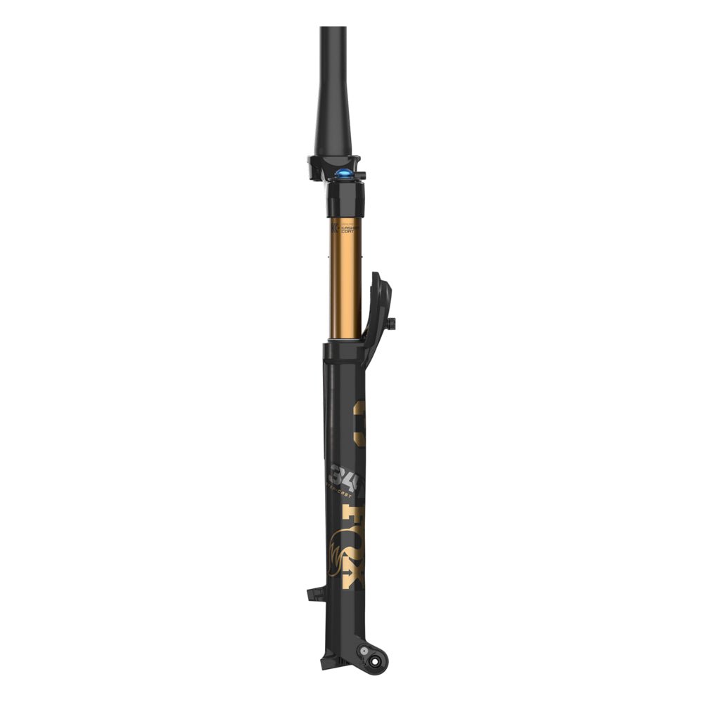 2025 Fox 34 Factory Step Cast Fork - Kashima - 29" - Shiny Black - 120mm - GRIP SL Remote - The Lost Co. - Fox Racing Shox - 910 - 21 - 299 - 821973490809 - 