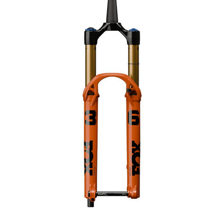 2026 Fox 36 Float Factory Fork - Kashima - 29" - Shiny Orange - GRIP X2 - The Lost Co. - Fox Racing Shox - 910 - 21 - 351 - 140 - 140 mm - 