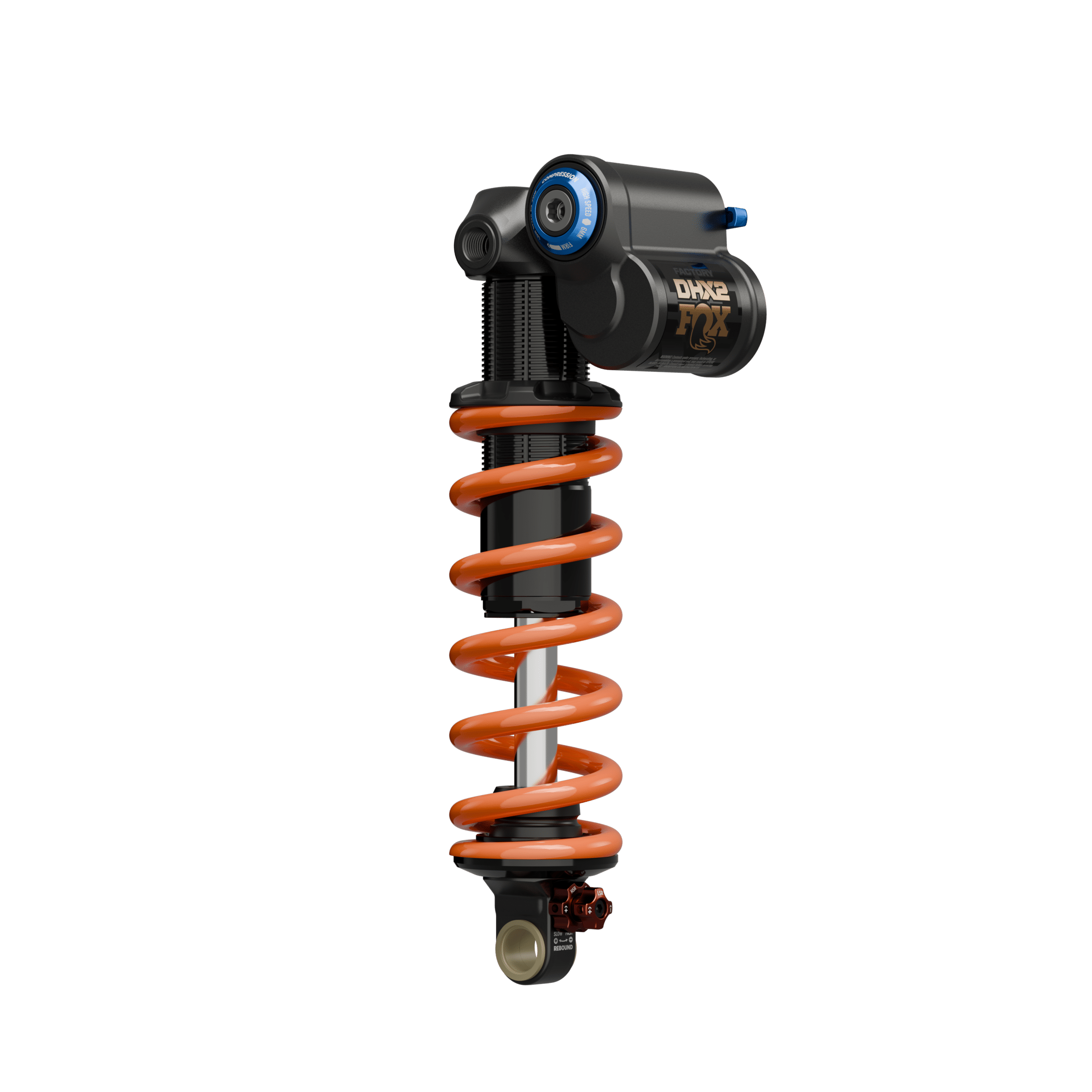 FOX DHX 205×62.5 FOX 425ib×2.65/67mm FOX DHX Performance 2 Position Adjustable Shock - 205 x 65