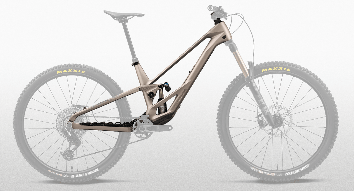 2027 Orbea Rallon Enduro Frame - 450mm Chainstay - The Lost Co. - Orbea - U91203M8 - 8434446333149 - Nickel (Matt) - Nickel Chrome (Gloss) - S