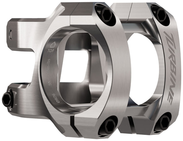 RaceFace Turbine Stem - 32mm 35mm Clamp +/-0 1 1/8" Silver