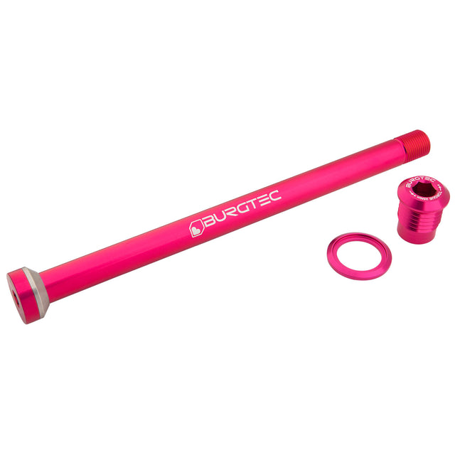 Burgtec YT 172.5mm Rear Axle - Toxic Barbie Pink