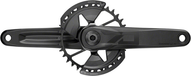 SRAM Eagle 70 T-Type Wide Crankset - 155mm 12-Speed 32t Chainring Direct Mount 2-Guards DUB Spindle Interface BLK