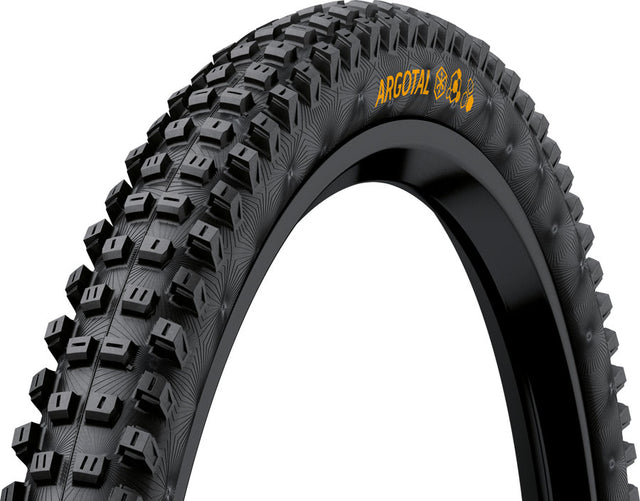Continental Argotal Tire - 27.5 x 2.40 Tubeless Folding BLK Soft Trail Casing E25